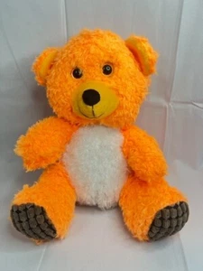 Teddybär orange Plüsch 10 Zoll klein/mittel - Bild 1 von 6