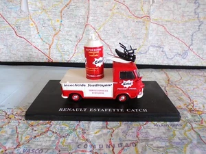 RENAULT Estafette Pick-up Catch IXO pour Hachette 1/43 sur socle avec défaut - Imagen 1 de 2