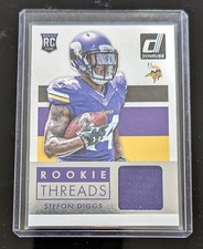 2015 DONRUSS STEFON DIGGS ROOKIE THREADS RC #DRT-SD