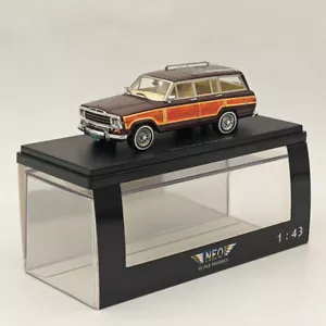 NEO 1/43 Jeep Grand Wagoneer Red Resin Models Car Limited Colllection - Picture 1 of 6