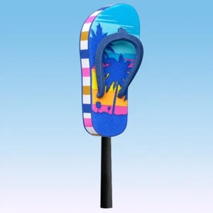 Tenna Tops Beach Babe Flip Flop Sandal Antenna Topper (Fits Thick Fat Antenna) - Picture 1 of 6