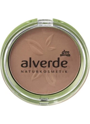Alverde Natural Cosmetics Mattifying Bronzer Powder 100% Natural and Vegan New - Image 1 of 2