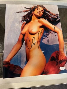CINDY CRAWFORD SUPERMODEL SIGNED 11X14 PHOTO JSA - Picture 1 of 2