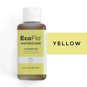 ECO - FLO PROFESIONAL MANCHA DE AGUA DE CUERO AMARILLO - 8,5 oz/ Botella 250 ml - Imagen 1 de 1