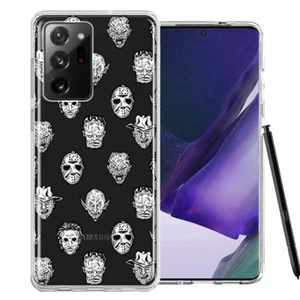 Funda de doble capa para villanos de terror de terror de Samsung Galaxy Note 20 Ultra Halloween - Imagen 1 de 1