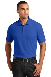 Port Authority Men's Comfortable Short Sleeve Core Classic Pique Polo Shirt K100 - Picture 1 of 17