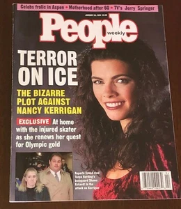 People Weekly Magazine 1994 January 24 Nancy Kerrigan Terror Ice Olympic Skater - Imagen 1 de 1
