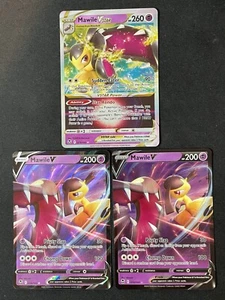 Mawile VSTAR V x3 - Pokemon Sword & Shield Silver Tempest Ultra Rare 071/195 - Picture 1 of 2