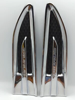 ⭐ OEM 2010-2019 Ford Taurus Fender Trim Insert Driver Passenger Emblem Set OEM⭐ - Image 1 of 4