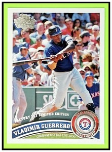 VLADIMIR GUERRERO  2011  TOPPS  DIAMOND ANNIVERSARY  FACTORY SET LIMITED EDITION