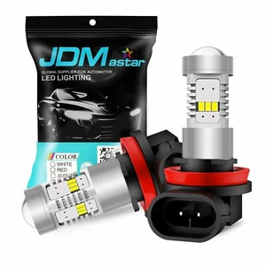 JDM ASTAR 2x Xenón Blanco H11 Alta Potencia 14-SMD 1600LM Faros Antiniebla LED Bombillas - Imagen 1 de 11