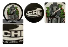 AMARILLO GORILLAS CHL VINTAGE LINDSAY MFG.  OFFICIAL GAME PUCK MADE IN CANADA