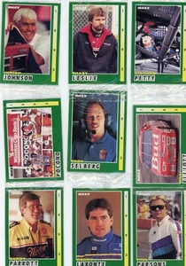 1993 NASCAR MAXX (9) SINGLE FACTORY SEALED PACKS SUPER RARE! ALL-STAR DRIVERS - Picture 1 of 4