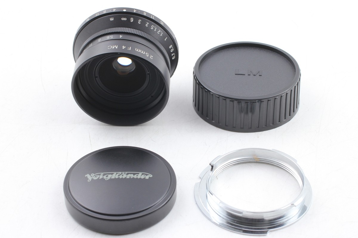 Voigtländer f/4 Camera Lenses 25mm Focal for sale | eBay Voigtländer f/4 Camera Lenses 25mm Focal for sale | eBay