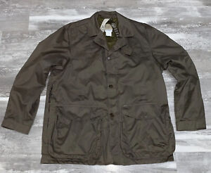 Beretta Size 40 Jacket Coat Men's Olive Waterproof Italy Hunting
