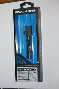 RIVAL ARMS USA Fluted MATCH Barrel for Glock 19 GEN 3 4 BLACK PVD 1:10 TWIST 9mm - Picture 1 of 3