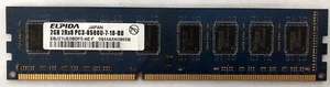 2GB Elpida DDR3 Desktop RAM Memory PC3-8500 DDR-1066 - Picture 1 of 2