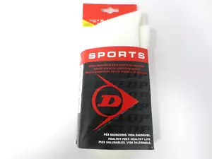 Calcetines deportivos Dunlop mezcla acrílico blanco talla 5,5-7,5 - Imagen 1 de 4