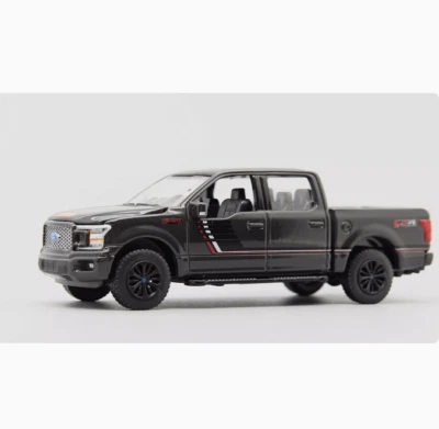 2020 GMC SierraF-150   HD Denali Pickup Truck 1:64 Scale Diecast Model Black - Image 1 of 4