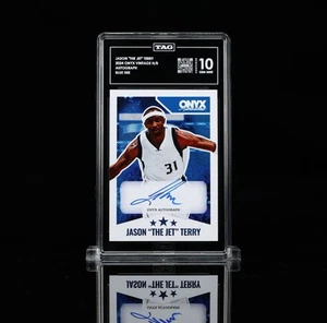 2024 Onyx Jason “the Jet” Terry Auto Graded Slab - Picture 1 of 2