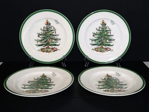 Spode Christmas Tree Dinner Plates – Set of 4 | Made in England - Picture 1 of 6