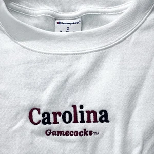 NEW South Carolina Gamecocks Champion White Crew Neck Sweatshirt Size S - Picture 1 of 9