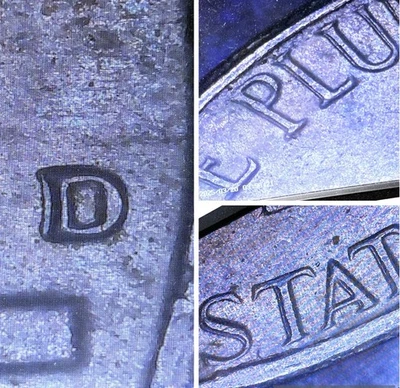 1964 D Jefferson Nickel DDO/RPM Doubled Die Repunched Mint Mark Errors Variety. - Image 1 of 4