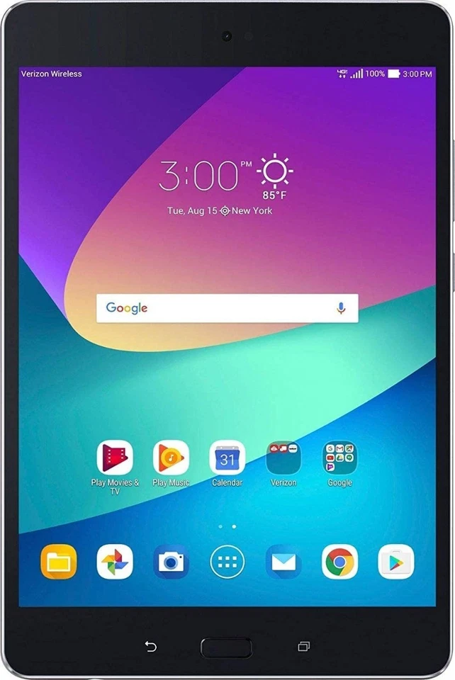 Asus ZenPad Z8s P00J 7.9 inch (WiFi + Verizon) Tablet - 16GB - Slate Gray (/R... - Image 1 of 1