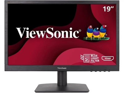 ViewSonic VA1903H 19 Inch WXGA 1366x768p 16:9 Widescreen Monitor with Enhanced - Image 1 of 4