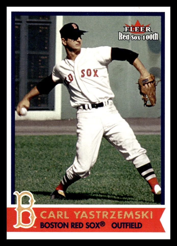 2001 Fleer Boston Red Sox 100th Anniversary Baseball Pick Your Card - Image 1 of 2