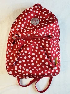 NWOT Olympia USA Cornell 18”  Backpack Red Dot One Size Red w White Polka Dot - Picture 1 of 7
