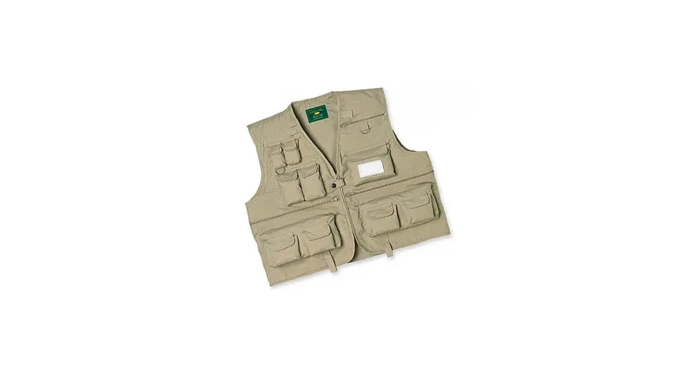 CHALECO RÍO PESCA CRISTAL RIVER LONA CAQUI (HOMBRE XL) ~Envío Gratis~ Foto 1 de 1