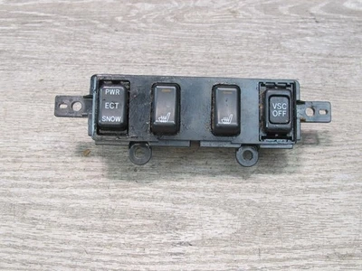 98-05 LEXUS GS400 GS430 GS300 SNOW ECT VSC PANEL INTERRUPTOR ASIENTO TÉRMICO NEGRO OEM Foto 1 de 4