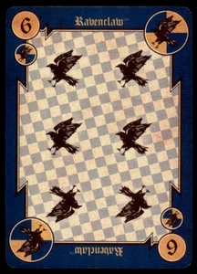 Tarjeta de póker 2015 Harry Potter Warner Bros. Hogwarts Crests Ravenclaw #6 - Imagen 1 de 2