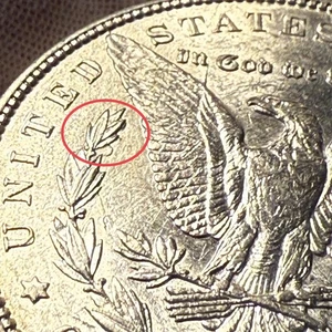 1889 Morgan Silber Dollar ~ höhere Qualität vz ~ umgekehrter Fehler Extra Blatt (L454) - Bild 1 von 3