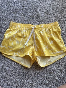 Pantalones Cortos Micro Board Patagonia Para Mujer S Elastizados Cepillado 2" 76000 Amarillo Floral - Imagen 1 de 5