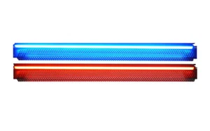 1U RACK PANEL LED Light (RED, WHITE, or BLUE) Bar, Solid or Perforated Metal - Picture 1 of 6