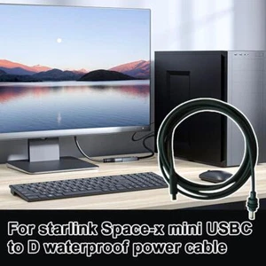 `Replacement Cable for StarLink Space-x min USB C to D Rectangular Waterproof - Bild 1 von 10