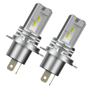 Kit de faros LED súper brillantes H4 9003 bombilla haz alto bajo blanco real 9600LM - Imagen 1 de 9