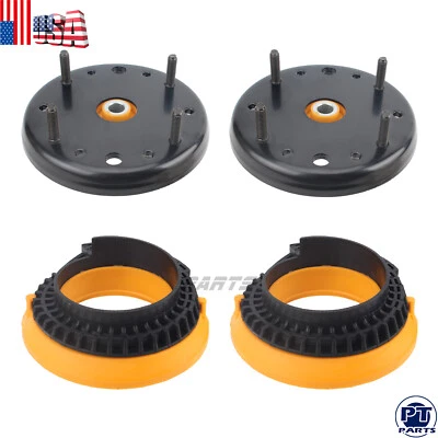 For Jaguar XJ XJR 2010-2016 C2D51875 Front Strut Shock Mount Spring Seat Set - Image 1 of 4
