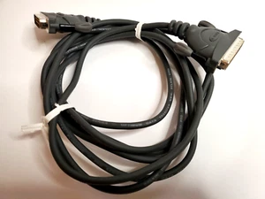 Belkin Parallel Cable Cord Male 25 Pin 10 Feet Long Gray F3D507-10 - Picture 1 of 4