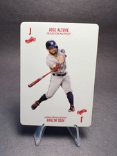 Jose Altuve 2019 TOPPS 52-CARD BASEBALL GAME by Kenny Mayne - Astros - J