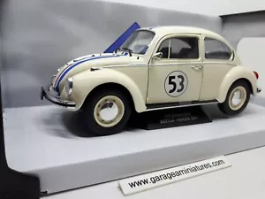 COCCINELLE VOLKSWAGEN CHOUPETTE 53 SOLIDO REF S1800505 ECHELLE AU 1/18EME - Foto 1 di 5