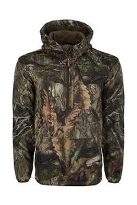 Drake Men's Ol' Tom Tech Quarter Zip With Spine Pad - Lightweight Hunting Pul... - Picture 1 of 4