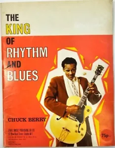 Chuck Berry The King of Rhythm and Blues Music score song book piano guitar - Picture 1 of 9
