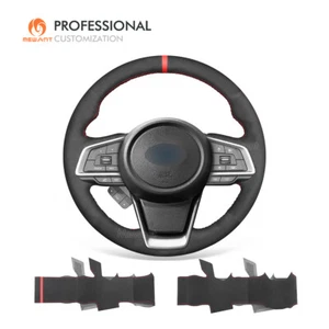 MEWANT Custom Suede Steering Wheel Cover for Subaru Forester Outback Legacy 2019 - Imagen 1 de 10