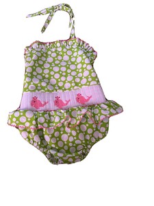 kandyland kids.   Smocked Bathing Suit Whales