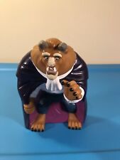 Beauty And The Beast 7" Figure Vintage Disney Rubber Hand Puppet 1992 Pizza Hut