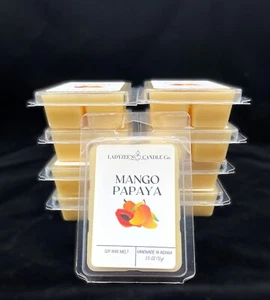 Soy Wax Melts - 6 Cubes - Highly Scented - Pick Your Favorite Scent! - Picture 1 of 39