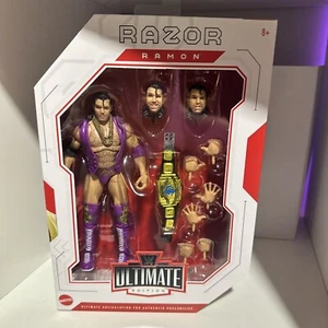 WWE Ultimate Edition Razor Ramon Purple Chase Variant Series 16 New Sealed Minty - Picture 1 of 9